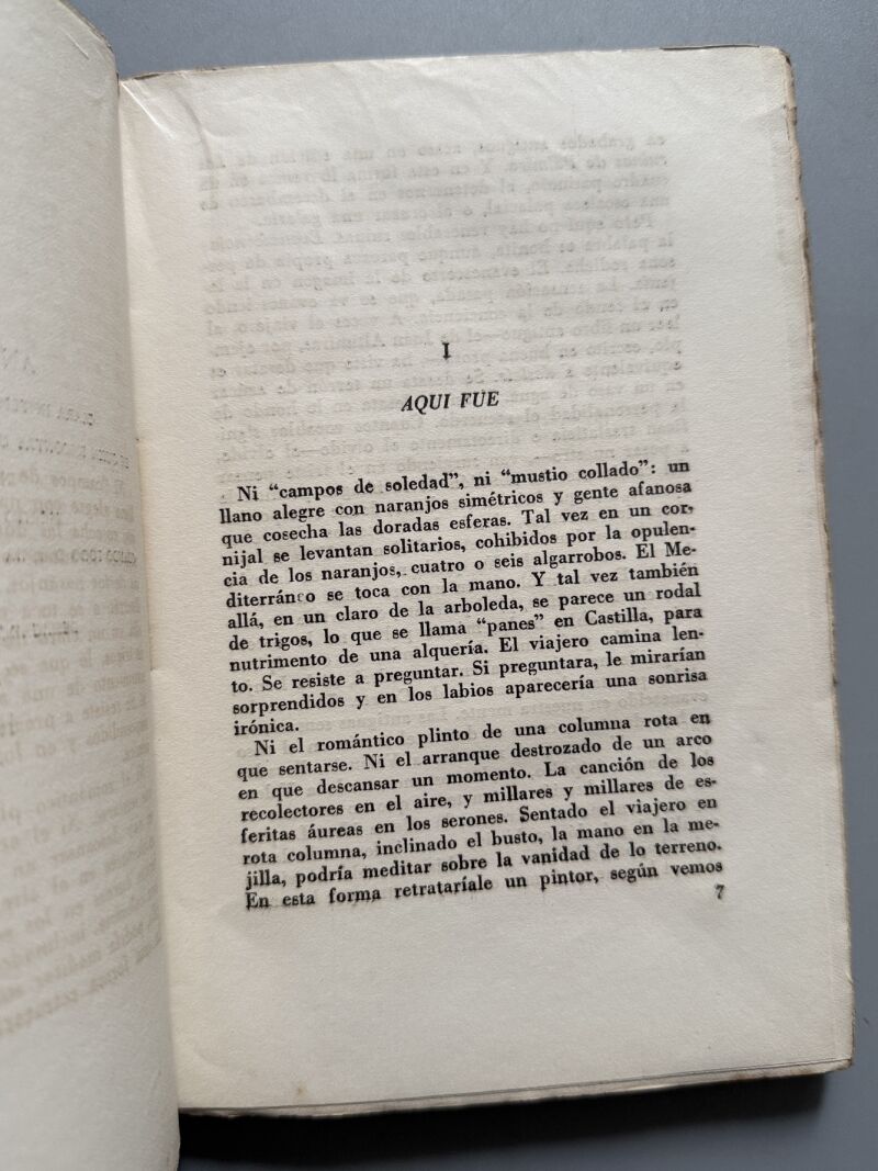 Valencia, Azorín (primera edición) - Biblioteca Nueva, 1941