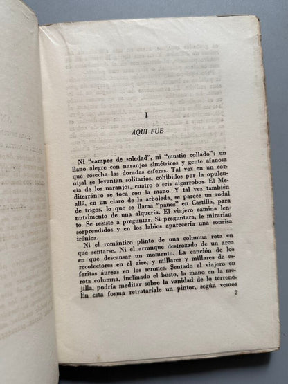 Valencia, Azorín (primera edición) - Biblioteca Nueva, 1941