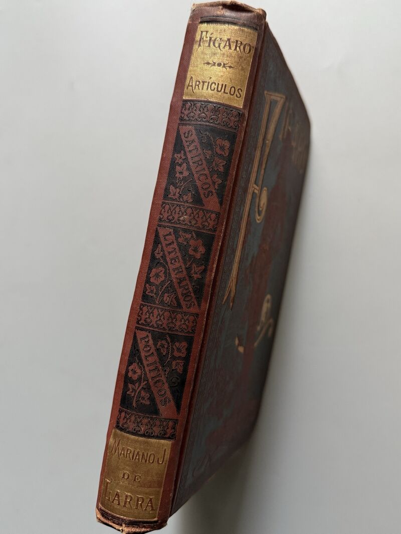 Fígaro, Mariano José de Larra - Biblioteca Amena é Instructiva, 1884