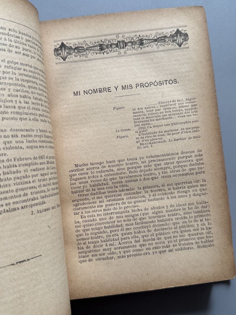 Fígaro, Mariano José de Larra - Biblioteca Amena é Instructiva, 1884