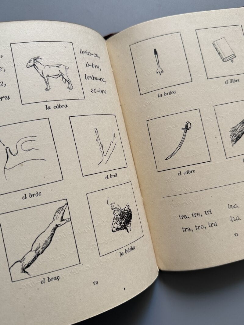 La paraula, P. Barnils. Guía enseñamiento sordo-mudos - Escola Municipal de Sord-muts, 1920