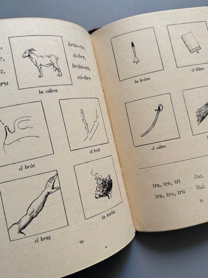 La paraula, P. Barnils. Guía enseñamiento sordo-mudos - Escola Municipal de Sord-muts, 1920