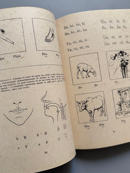 La paraula, P. Barnils. Guía enseñamiento sordo-mudos - Escola Municipal de Sord-muts, 1920