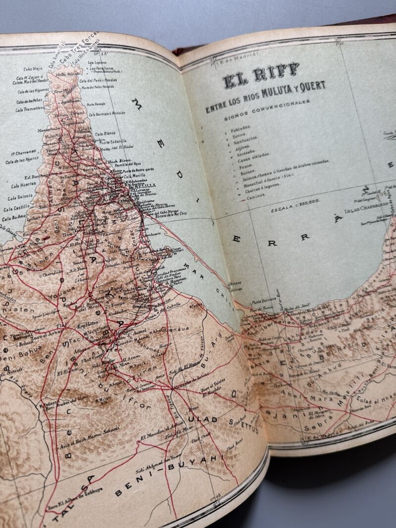 Crónica de la guerra de África, Manuel del Corral Caballé - Imprenta Atlas Geográfico, ca. 1910