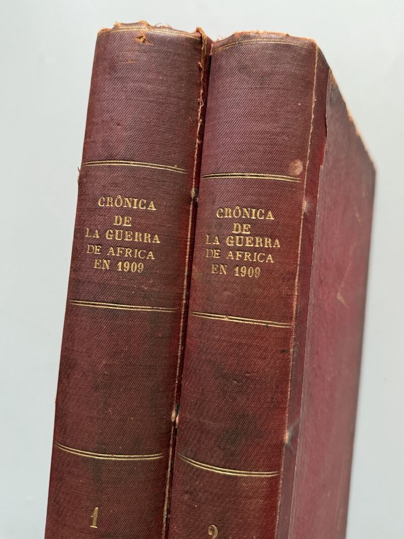 Crónica de la guerra de África, Manuel del Corral Caballé - Imprenta Atlas Geográfico, ca. 1910