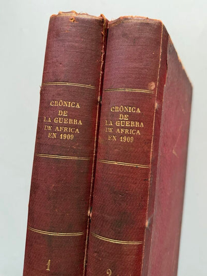 Crónica de la guerra de África, Manuel del Corral Caballé - Imprenta Atlas Geográfico, ca. 1910