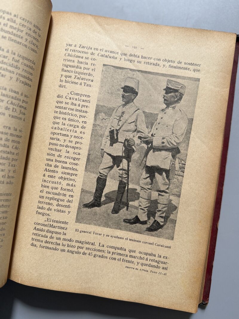 Crónica de la guerra de África, Manuel del Corral Caballé - Imprenta Atlas Geográfico, ca. 1910