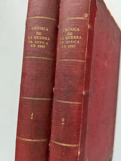 Crónica de la guerra de África, Manuel del Corral Caballé - Imprenta Atlas Geográfico, ca. 1910