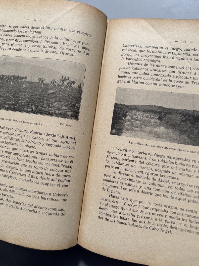 Crónica de la guerra de África, Manuel del Corral Caballé - Imprenta Atlas Geográfico, ca. 1910