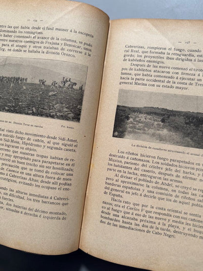 Crónica de la guerra de África, Manuel del Corral Caballé - Imprenta Atlas Geográfico, ca. 1910