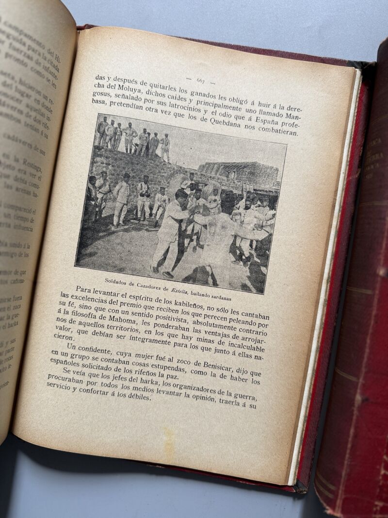 Crónica de la guerra de África, Manuel del Corral Caballé - Imprenta Atlas Geográfico, ca. 1910