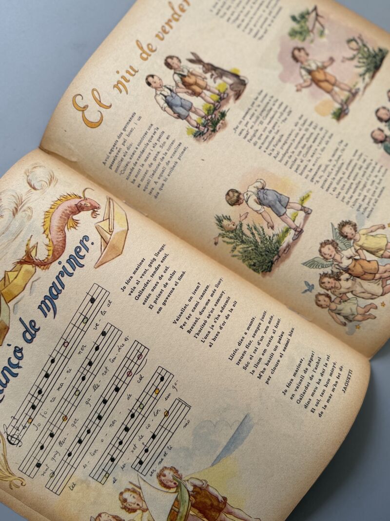 Revista Estel. Ilustraciones Lola Anglada. Nº1 - septiembre de 1937