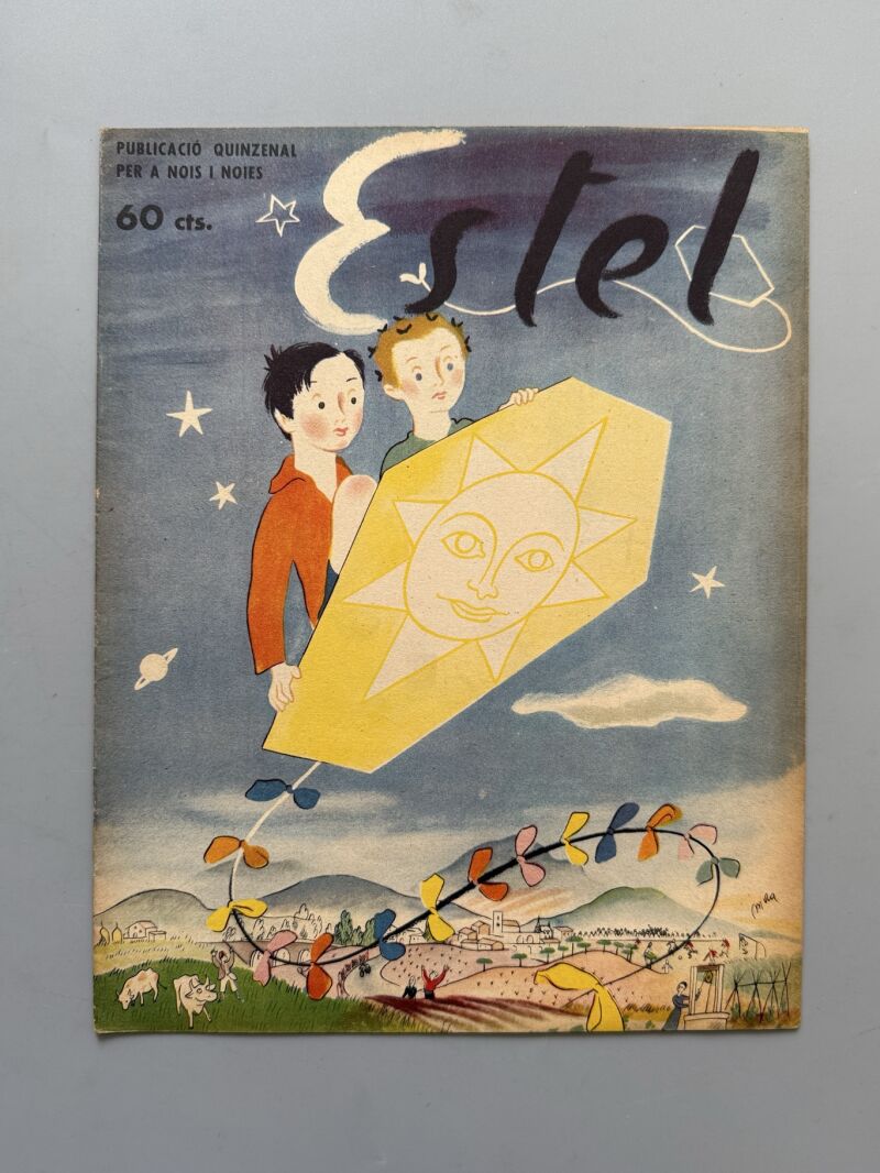 Revista Estel. Ilustraciones Lola Anglada. Nº1 - septiembre de 1937