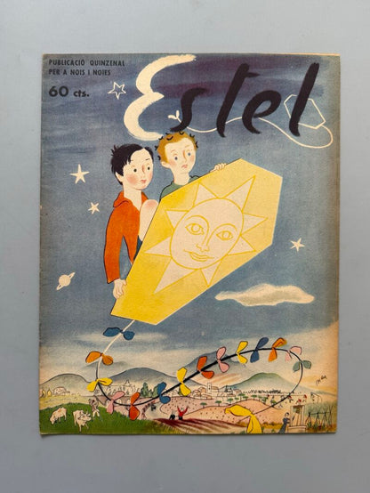 Revista Estel. Ilustraciones Lola Anglada. Nº1 - septiembre de 1937