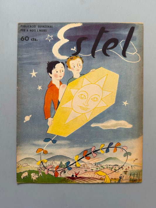 Revista Estel. Ilustraciones Lola Anglada. Nº1 - septiembre de 1937