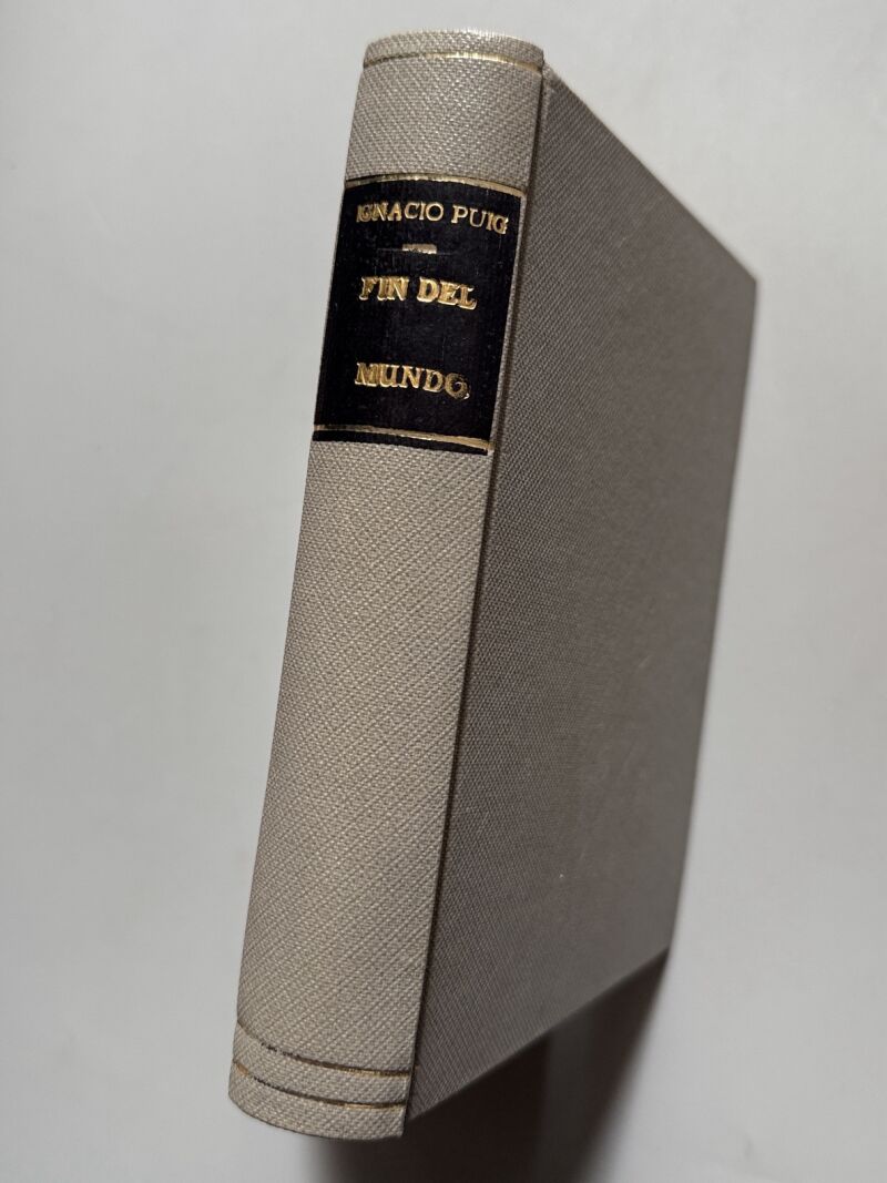 El fin del mundo, Ignacio Puig - Editorial "Difusion", 1941