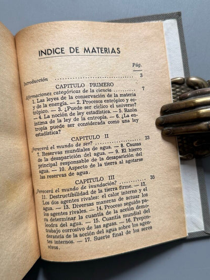 El fin del mundo, Ignacio Puig - Editorial "Difusion", 1941