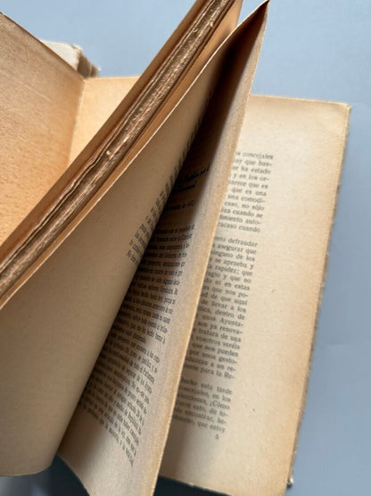 En el poder y en la oposición (1932-1934), Manuel Azaña - Espasa-Calpe, 1934