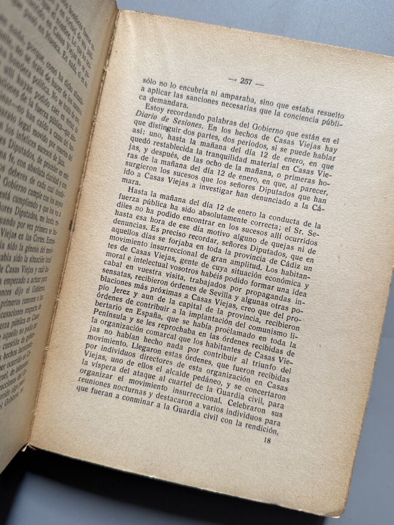 En el poder y en la oposición (1932-1934), Manuel Azaña - Espasa-Calpe, 1934