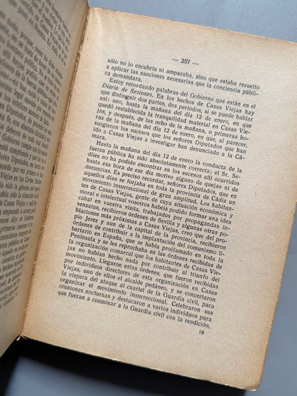En el poder y en la oposición (1932-1934), Manuel Azaña - Espasa-Calpe, 1934