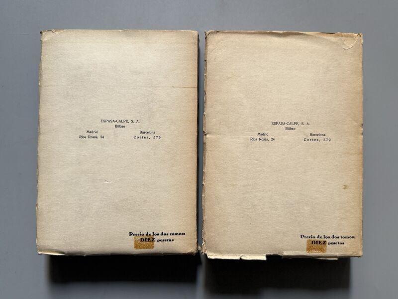 En el poder y en la oposición (1932-1934), Manuel Azaña - Espasa-Calpe, 1934