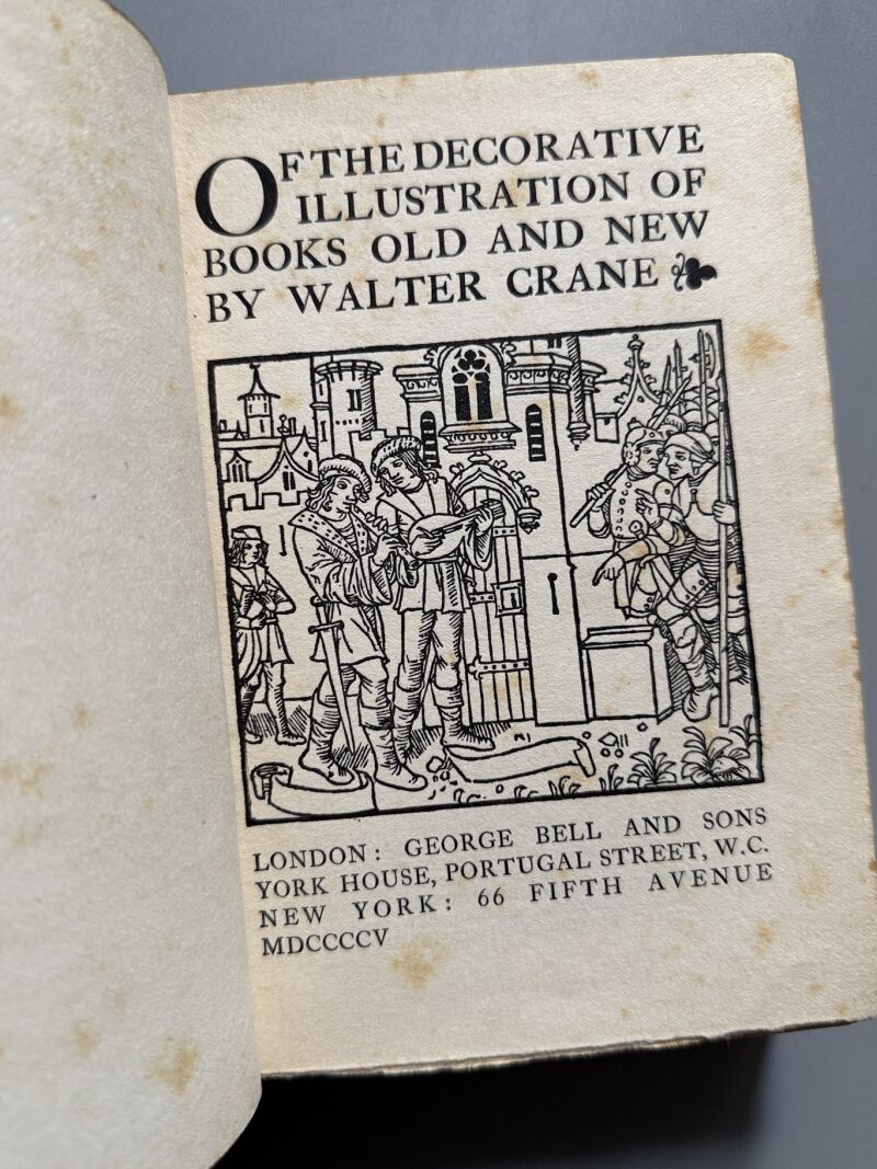 The decorative illustration of books, Walter Crane - George Bell and Sons, 1905