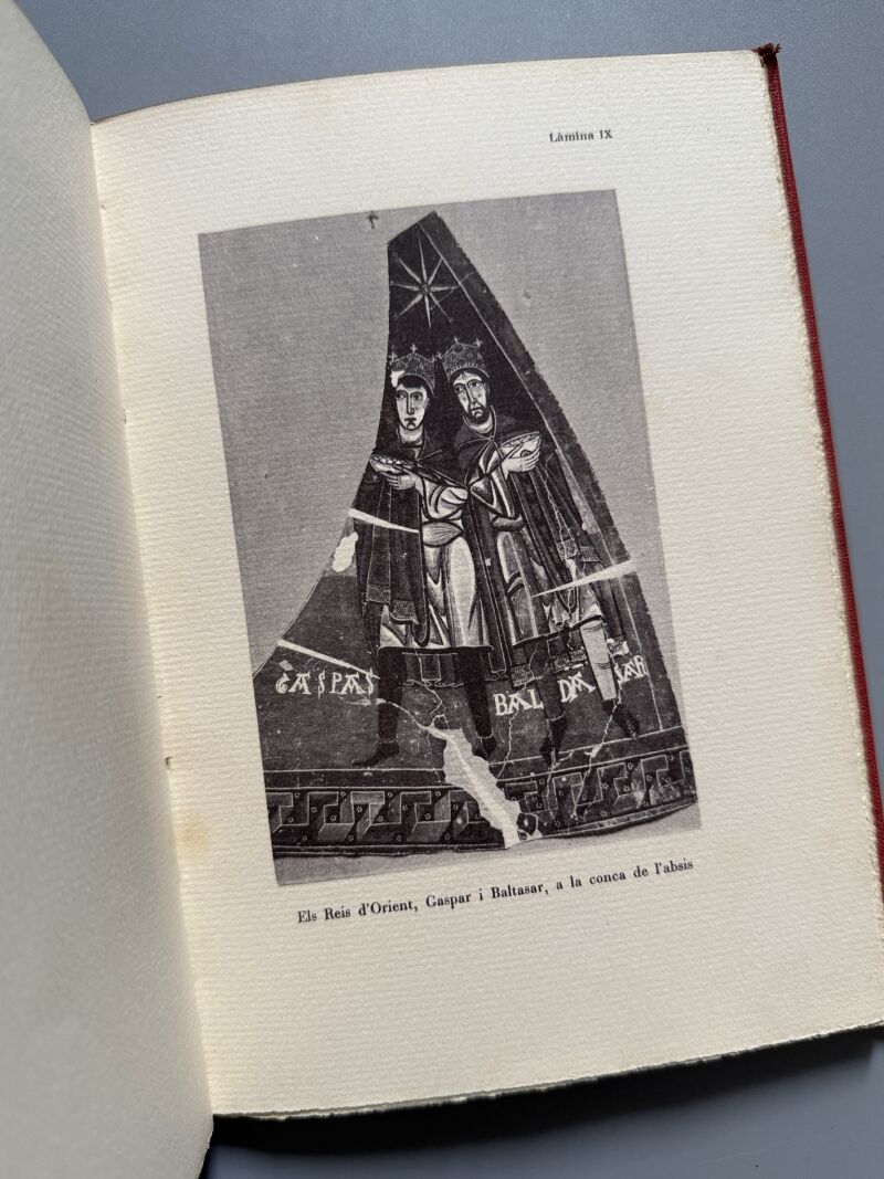 Les pintures murals romàniques de Santa Maria de Tahull, Joaquim Folch i Torres, Barcelona, 1931