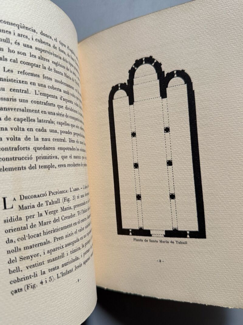 Les pintures murals romàniques de Santa Maria de Tahull, Joaquim Folch i Torres, Barcelona, 1931