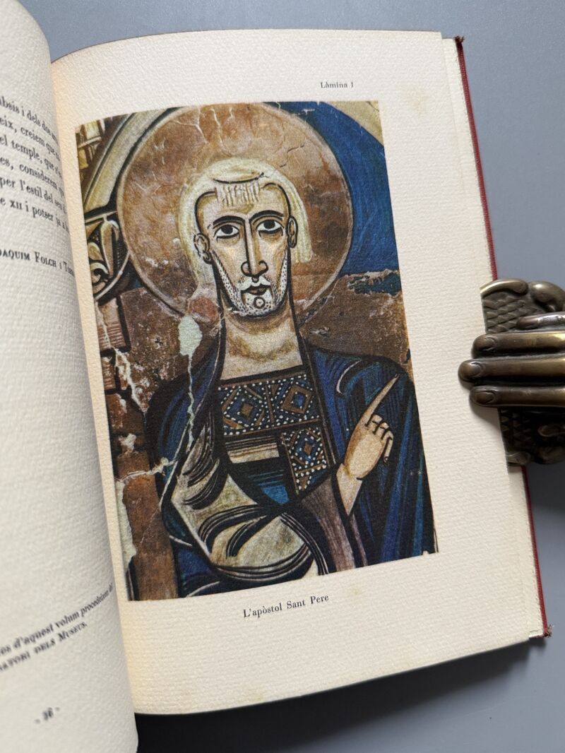 Les pintures murals romàniques de Santa Maria de Tahull, Joaquim Folch i Torres, Barcelona, 1931