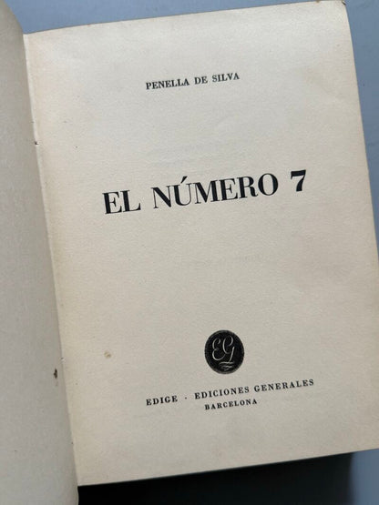 El número 7, Penella de Silva - Edige Ediciones Generales, ca. 1945