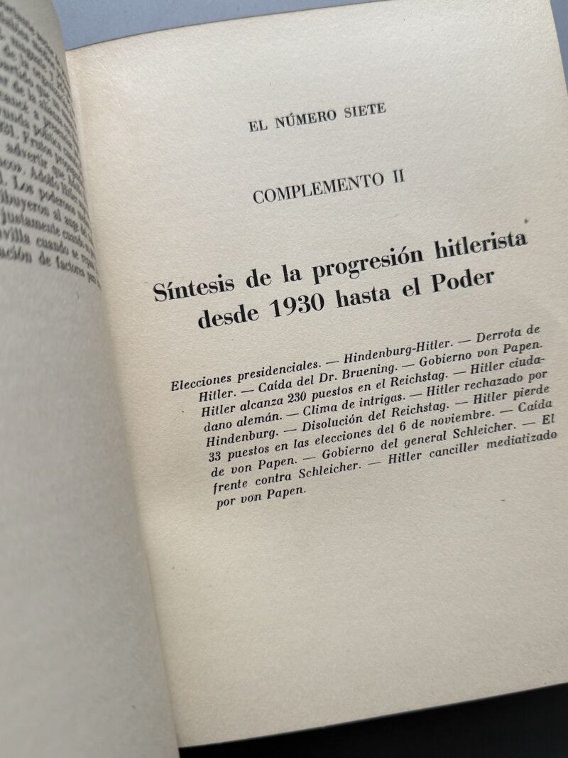 El número 7, Penella de Silva - Edige Ediciones Generales, ca. 1945