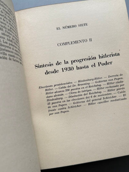 El número 7, Penella de Silva - Edige Ediciones Generales, ca. 1945