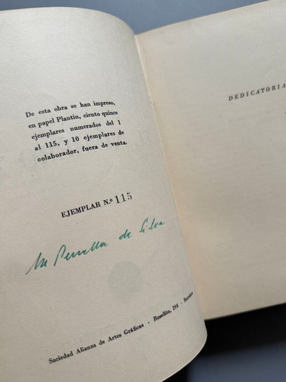 El número 7, Penella de Silva - Edige Ediciones Generales, ca. 1945