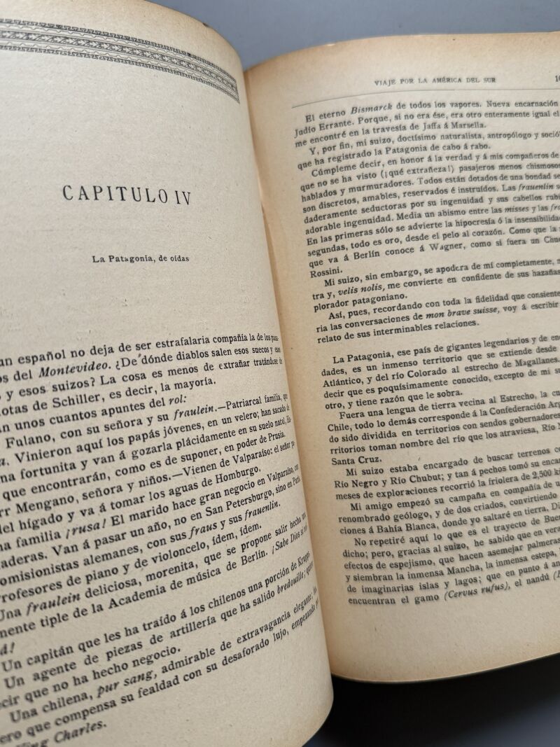 Viaje por la América del Sur, Octavio Velasco del Real - Ramón Molinas, ca. 1900