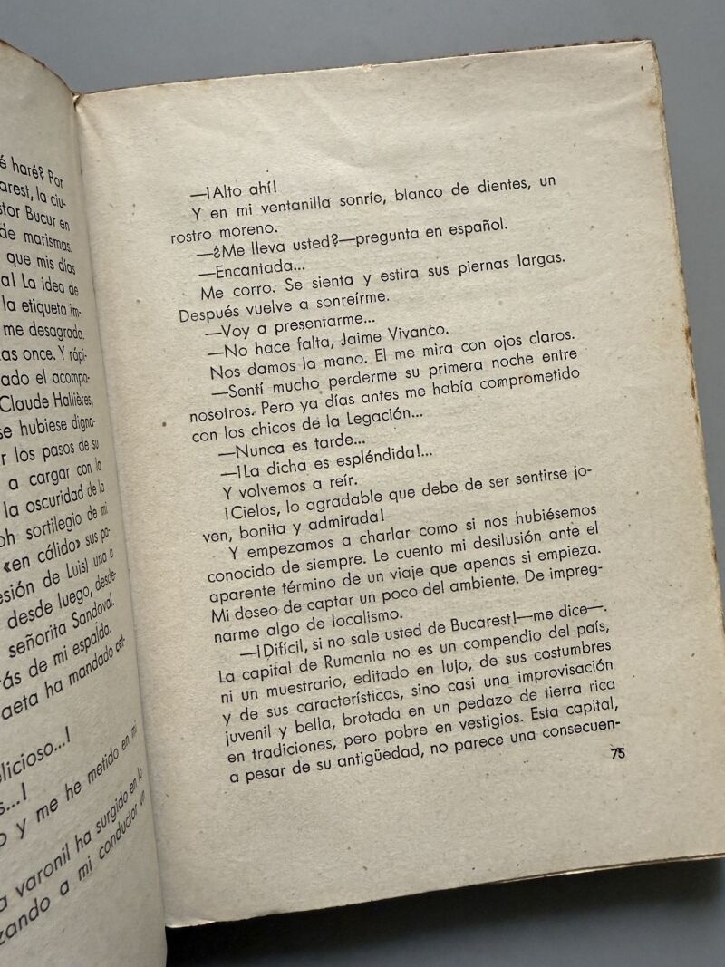 Soñar la vida, Carmen de Icaza (1ª edición) - Ediciones Afrodisio Aguado, 1941