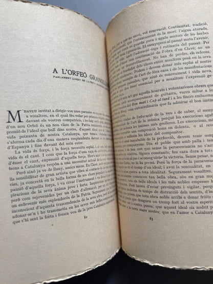 Pel nostre ideal, Lluis Millet - Joaquim Horta, 1917