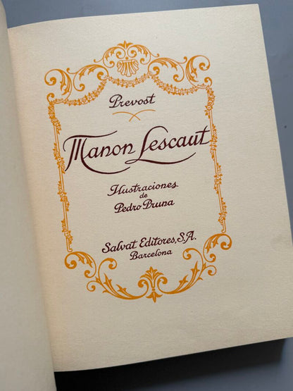 Manon Lescaut, Prevost - Salvat Editores, 1949