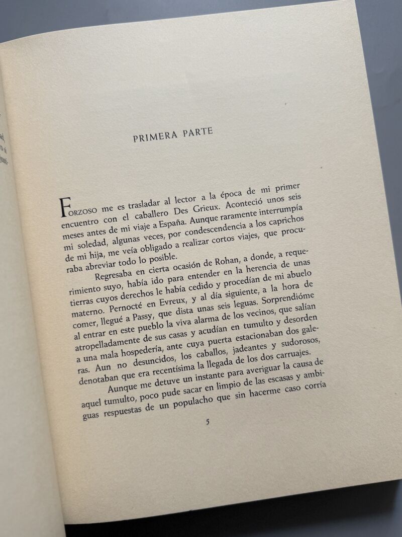 Manon Lescaut, Prevost - Salvat Editores, 1949