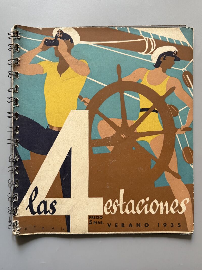 Las Cuatro Estaciones. Revista de Vanguardia. Nº2 - Antoni Lopez Llausás, 1935