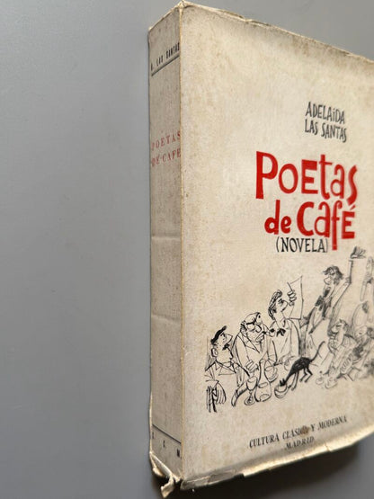 Poetas de café, Adelaida las Santas (1ª edición) - Editorial Cultura Clásica y Moderna, 1959