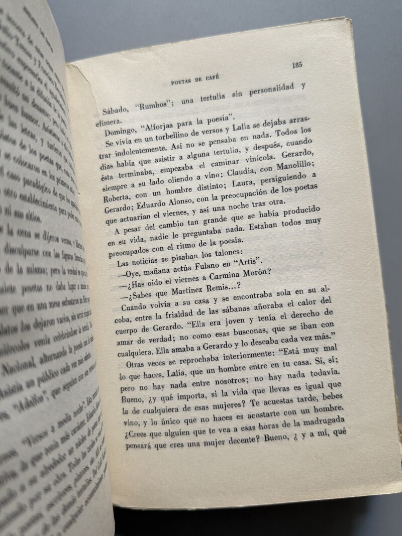 Poetas de café, Adelaida las Santas (1ª edición) - Editorial Cultura Clásica y Moderna, 1959