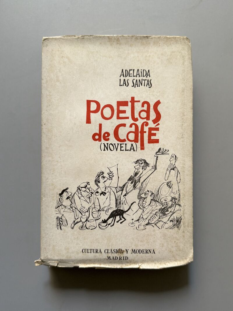 Poetas de café, Adelaida las Santas (1ª edición) - Editorial Cultura Clásica y Moderna, 1959