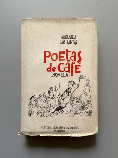 Poetas de café, Adelaida las Santas (1ª edición) - Editorial Cultura Clásica y Moderna, 1959