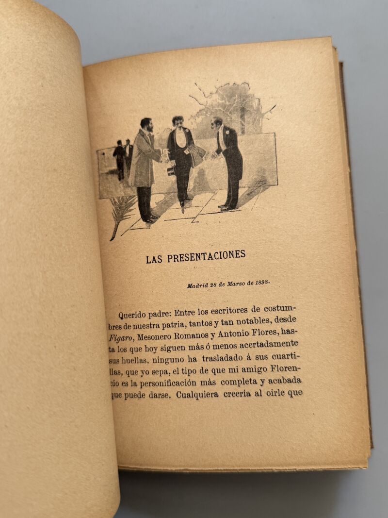 la vida en sociedad, Manuel Ossorio y Bernard - Hijos de Miguel Guijarro Editores, ca. 1880