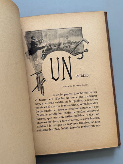la vida en sociedad, Manuel Ossorio y Bernard - Hijos de Miguel Guijarro Editores, ca. 1880