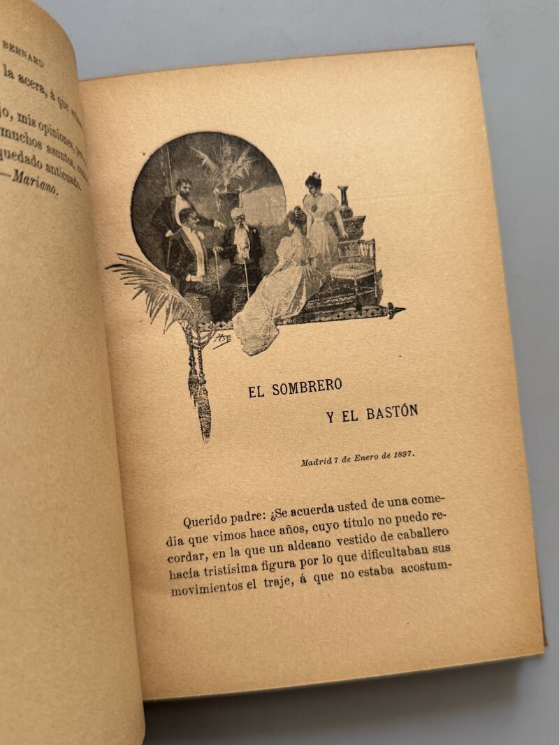la vida en sociedad, Manuel Ossorio y Bernard - Hijos de Miguel Guijarro Editores, ca. 1880