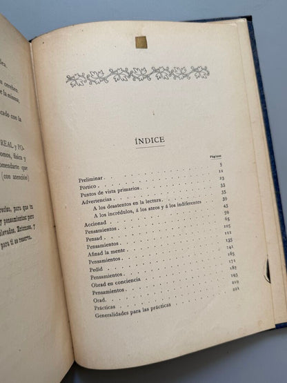 Mis consejos. Preparación al mentalismo, José Carreté - Imprenta de la Viuda de J. Cunill, 1913