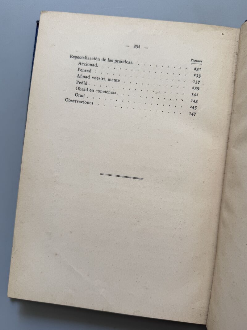 Mis consejos. Preparación al mentalismo, José Carreté - Imprenta de la Viuda de J. Cunill, 1913
