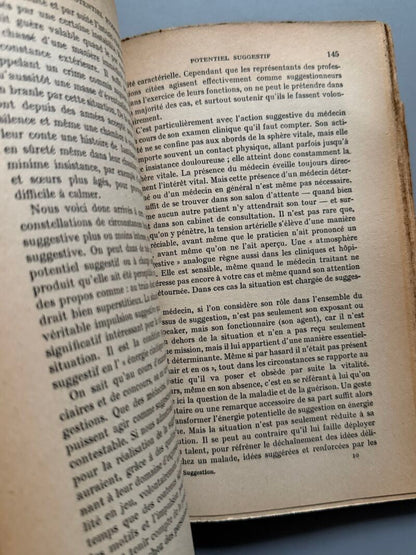 La suggestion. Sa nature, ses formes fondamentales, W. Pöll - Payot, 1956