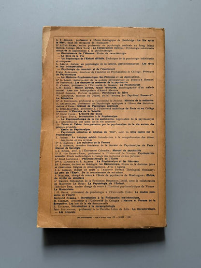 La suggestion. Sa nature, ses formes fondamentales, W. Pöll - Payot, 1956